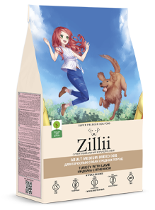 Корм ZILLII Для взрослых собак cредних пород