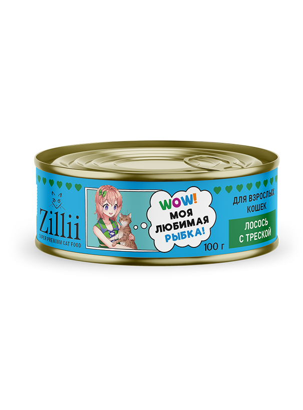 Для взрослых кошек. Рыба