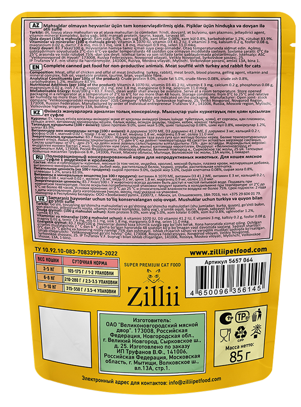 Для Взрослых Кошек: Изысканное Суфле с Индейкой и Кроликом – Гармония Вкуса и Новые Сюжеты