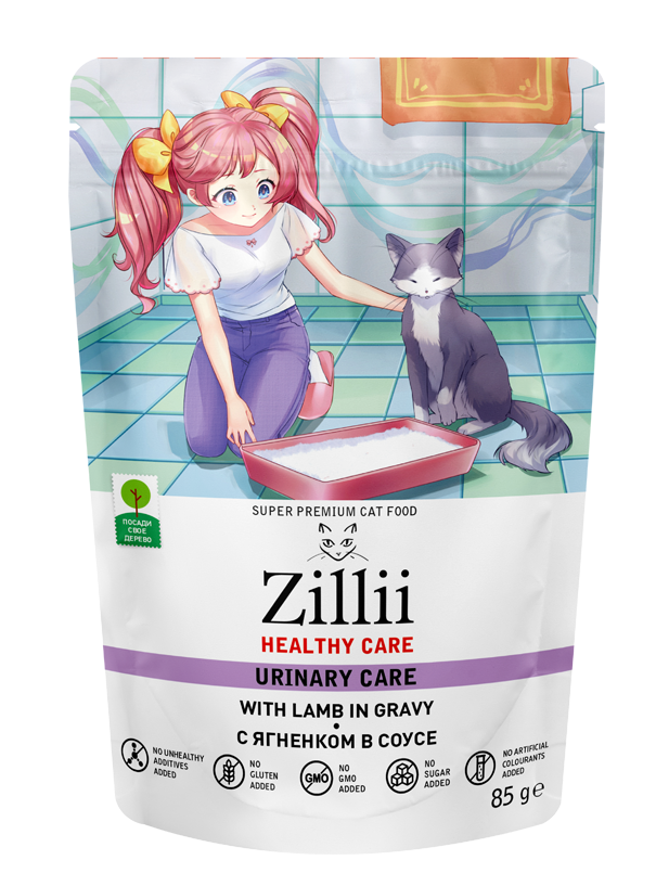 Для взрослых кошек. PH контроль